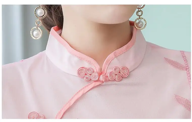 Азиатская одежда aodai вьетнамский Чонсам более женственное платье для женщин китайское традиционное китайское стильное платье с вышивкой