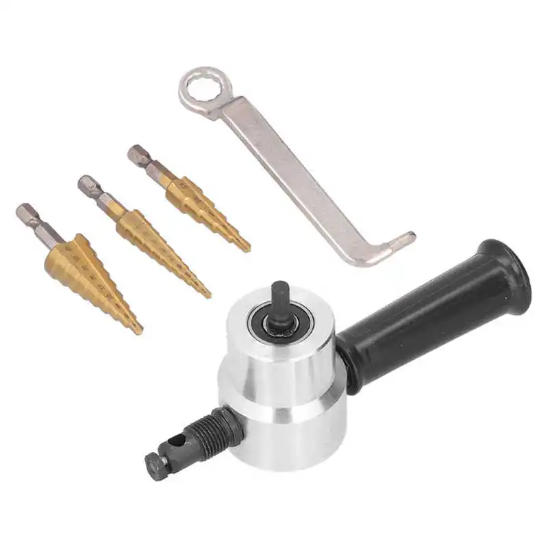 

Двухсторонний Ниблер из алюминиевого сплава высокоскоростные стальные кобальтовые ступенчатые сверла головка пила Резак для сверления