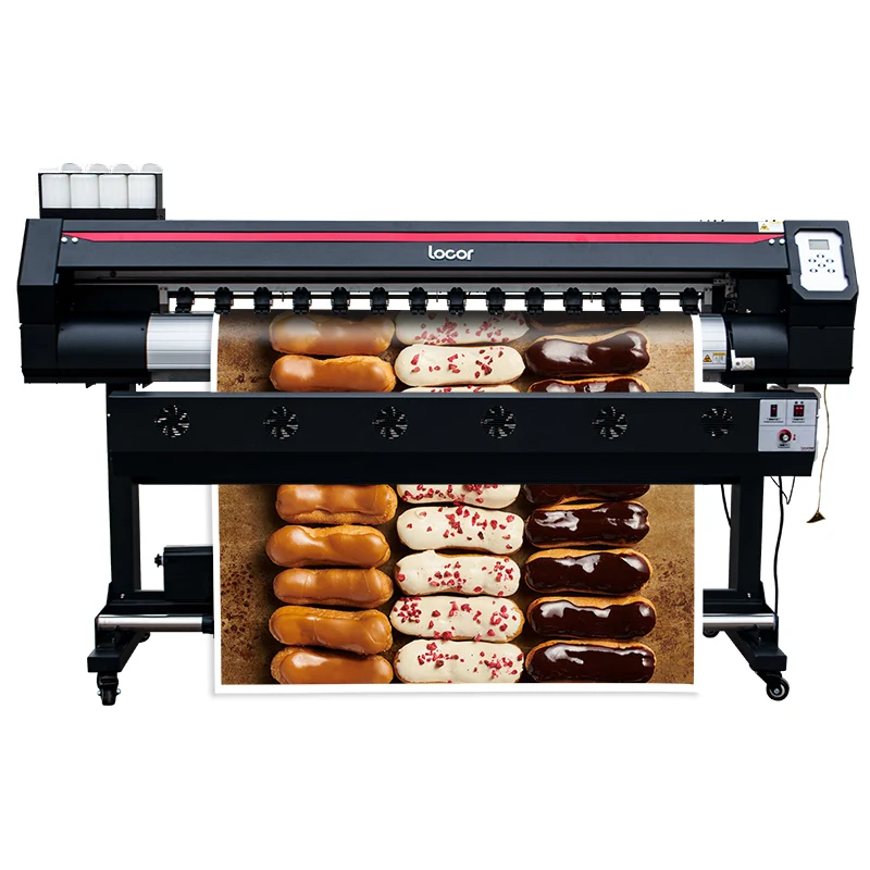 Большой струйный принтер 6 футов одна головка эко-Растворитель Dx5 сублимационный