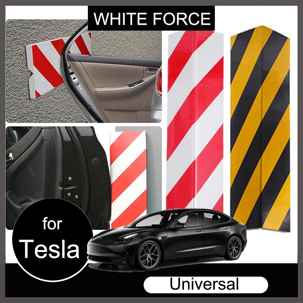 Защитный Поролоновый бампер для двери автомобиля Tesla наружная Защита от царапин