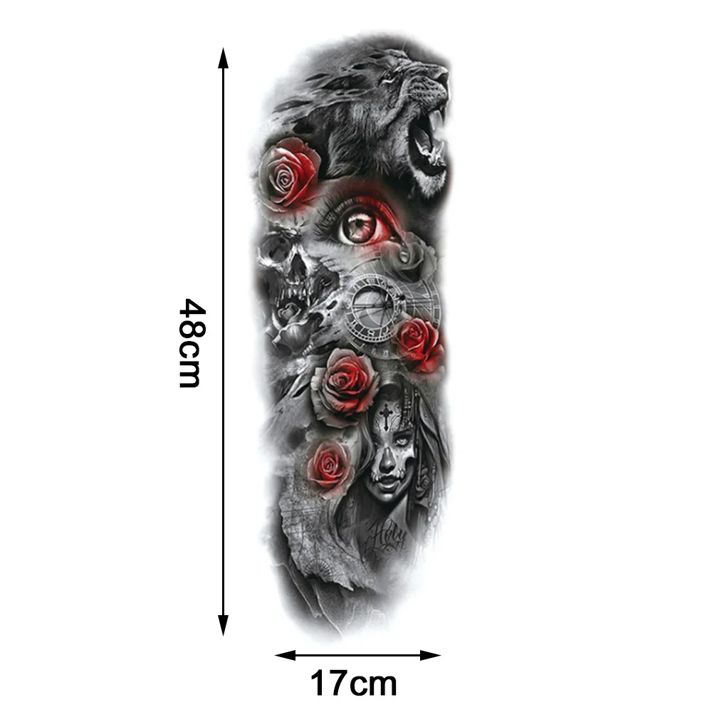 

Unisex Full Arm Temporary Tattoo Waterproof Tattoos Stickers Body Art Paints;Waterproof Tattoos Stickers Body Art Paints