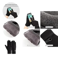 useful snow gloves windproof decorative winter warm knitted women gloves cycling gloves female gloves