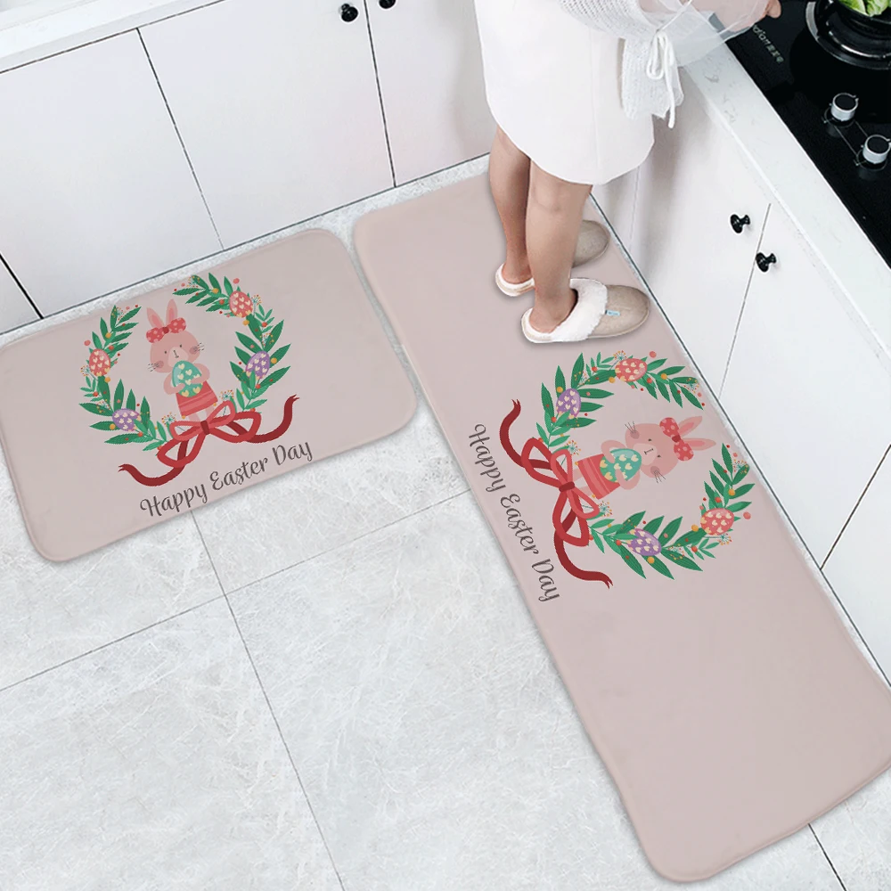 

Silstar Tex Foor Mat Cute Rabbit Play Area Carpets For Children Funny Rugs Living Room Easy- Clean Home Decoration