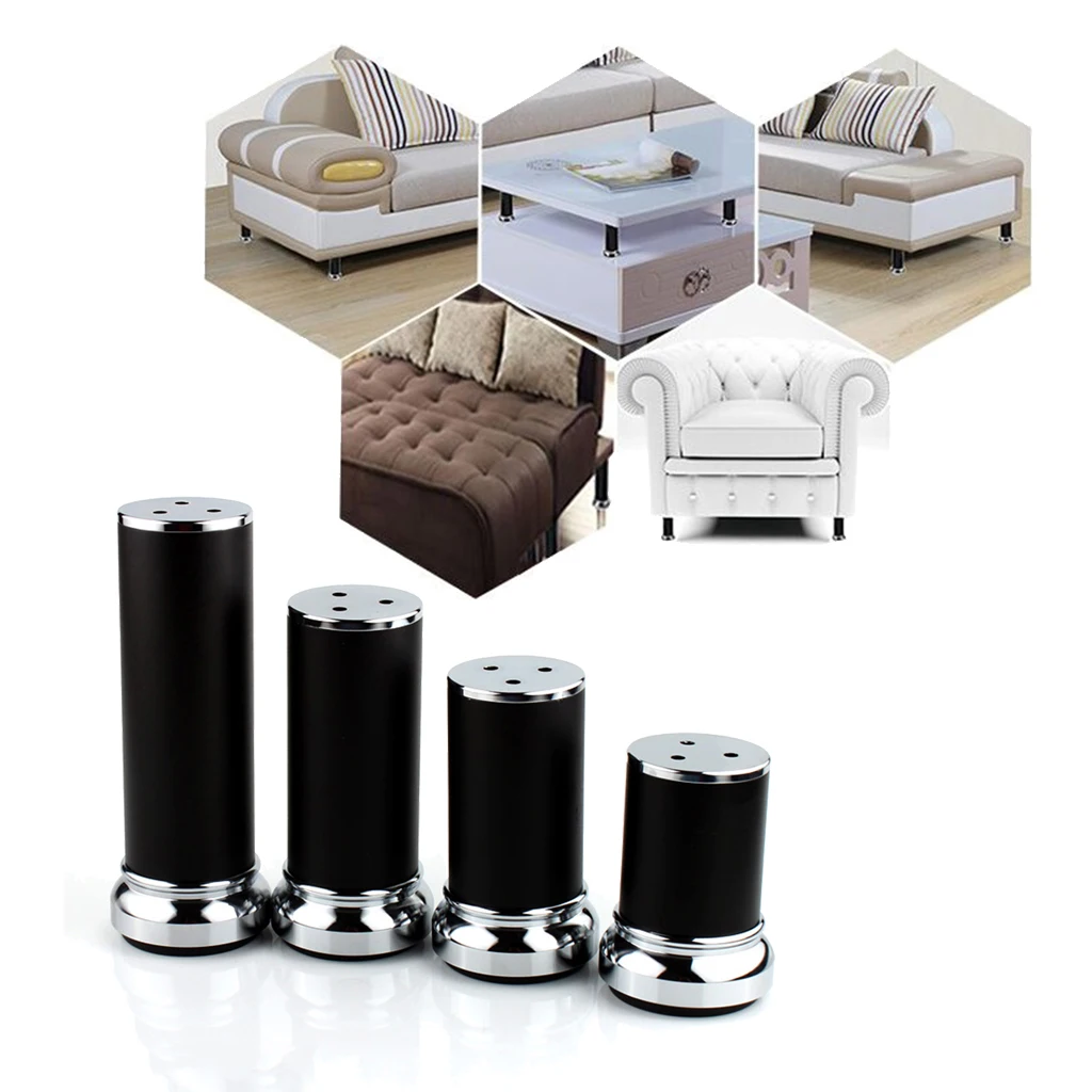 Ножны для мебели из алюминиевого сплава шкафы диванов и столов ножки стульев с