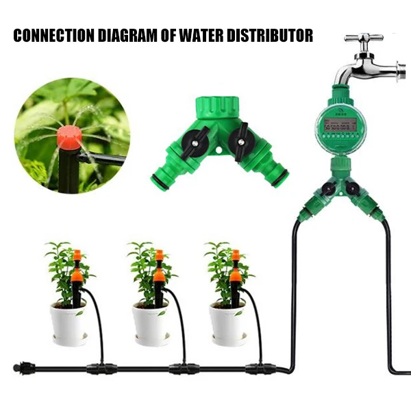 

Умный контроллер орошения для сада, качественный цифровой водный таймер, автоматический таймер полива