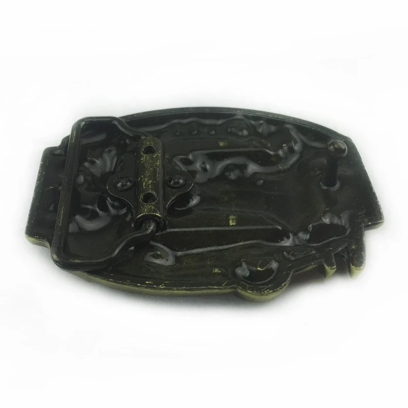 Пряжка для ремня Western MACHINIST мужчин металлические аксессуары бронзового цвета