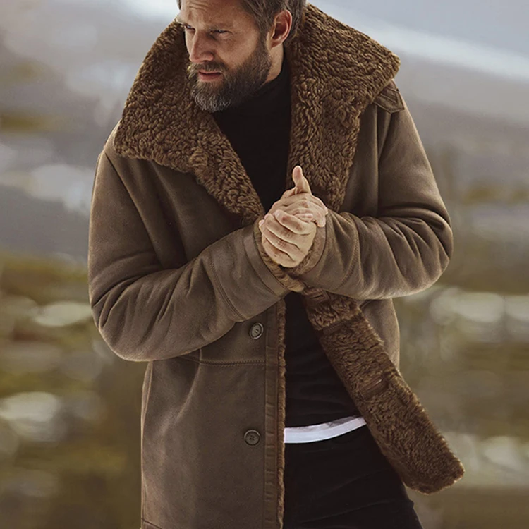 Мужское пальто, зимнее, утолщенное, теплое, мужская куртка, флис, Veste Homme, мужские парки, винтажная верхняя одежда, ветрозащитная куртка для мужчин
