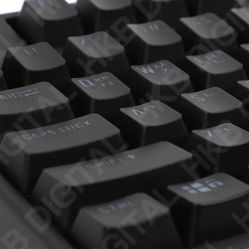 

Korean Layout Keycap for Mechanical Keyboard 104 Keys Transparent Backlight ABS Suit for Anne Pro 2 GK61 GK64 SK61 PC Game