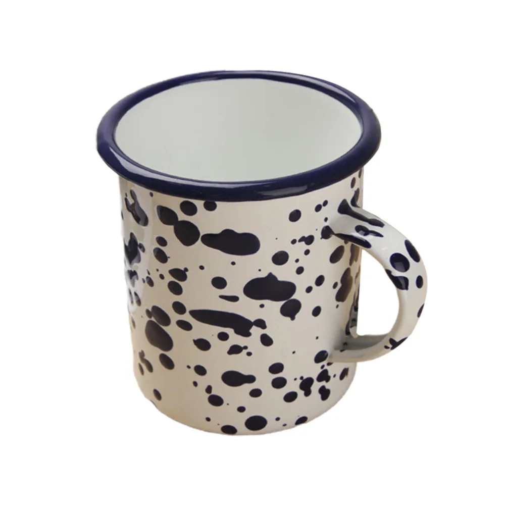 1 шт. эмалированная кофейная кружка простые кофейные чашки для ежедневного