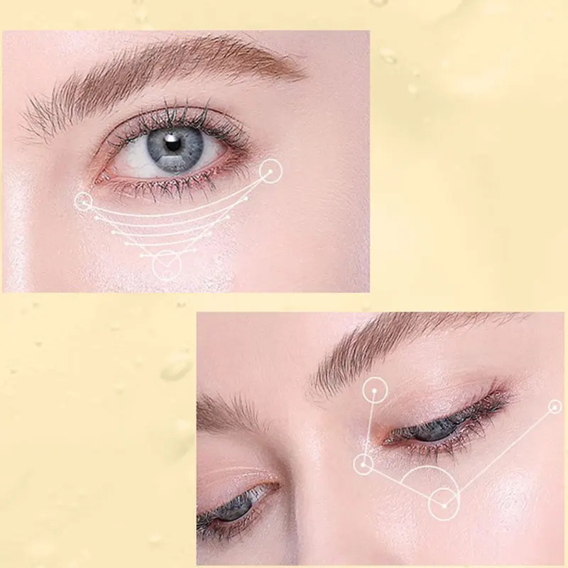 

60 Pieces Golden Collagen Natural Moisturizing Eye patches Remove Dark Circles