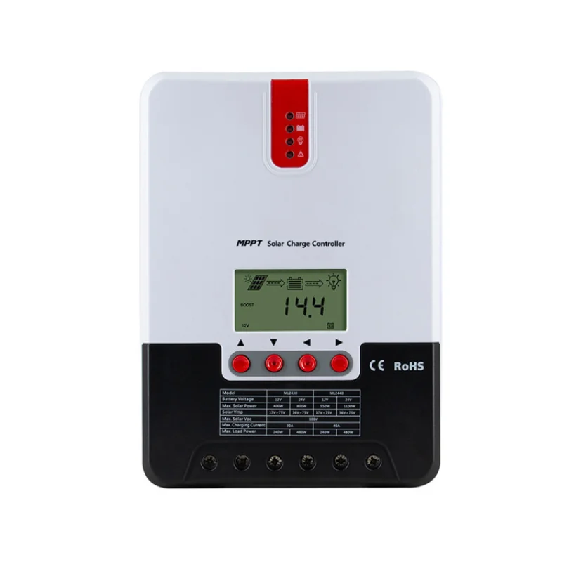 

Top quality 12v 24v mppt solar charge controller