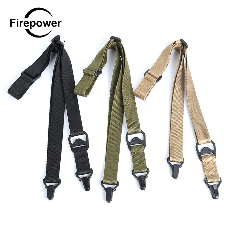 

Airsoft Tactical 2 Point Airgun MS3 Nylon Sling Adjustable For Hunting Rifle QD Sling QD Buckle Belt Scout HuntingGun Accessori