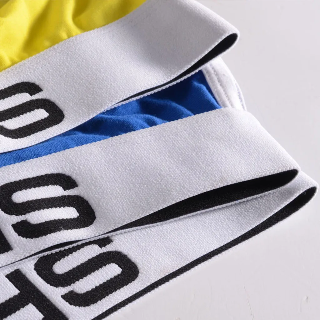 Мужское сексуальное нижнее белье шорты одноцветные трусы с мешочком мягкие