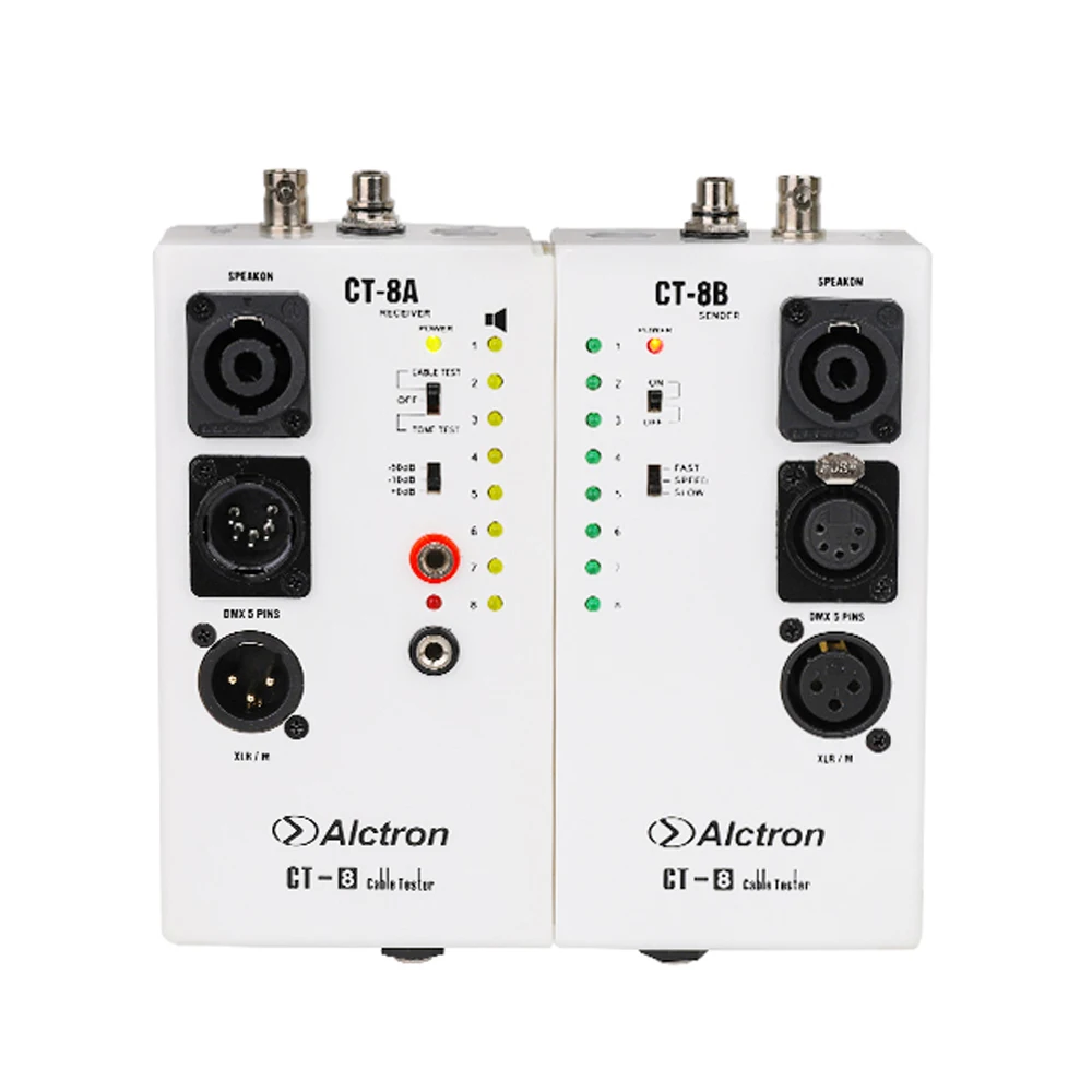 

CT-8 Portable Convenient Multi-purpose Audio Cable Tester Test for Diversity Cable Stage Performance