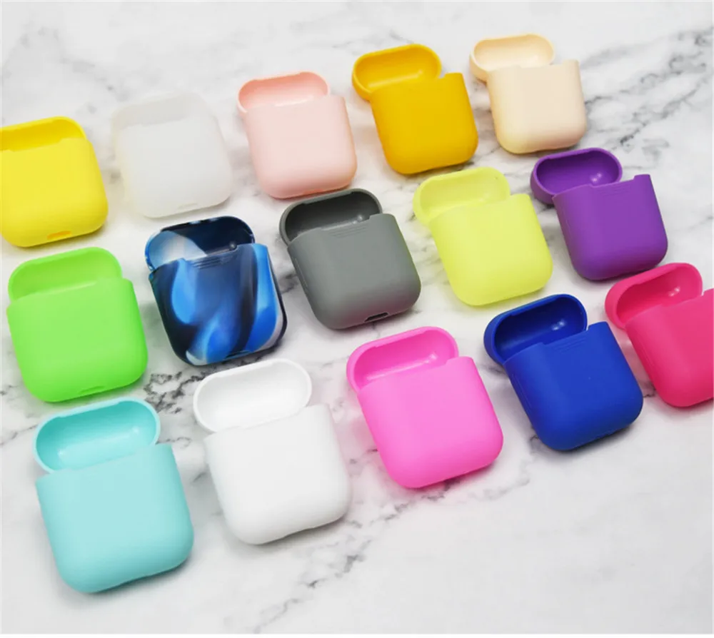 EGECD ТПУ силиконовый Bluetooth беспроводной чехол для наушников Защитный Airpods