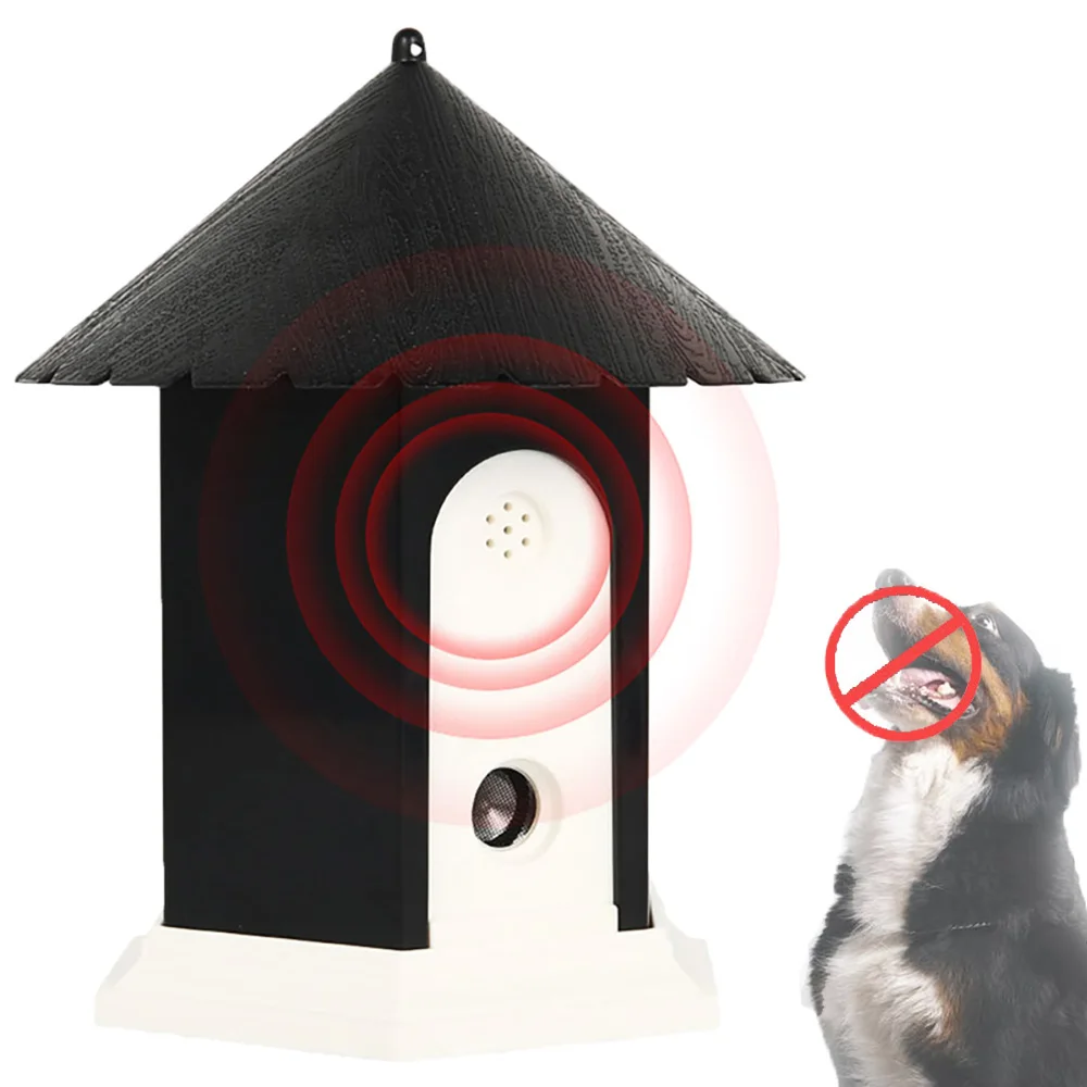 Автоматическое обнаружение анти лай Стоп ультразвуковое Водоотталкивающее