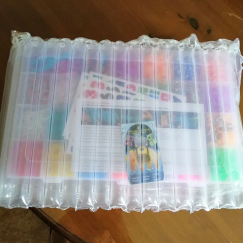 

DIY Toy Loom Rubber Bands 10000pcs Silicone Bands Elastic Refill Kit ABC Stickers Bracelet Making kit for Girls Weave Loom Bands