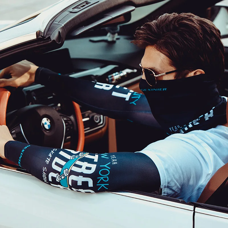 

Protection Sleeves Summer Sun Male Anti-Ultraviolet Ice Sleeve Female OutdoorEquipme Riding Arm Sleeve Ice Silk Hand Sleeves Arm