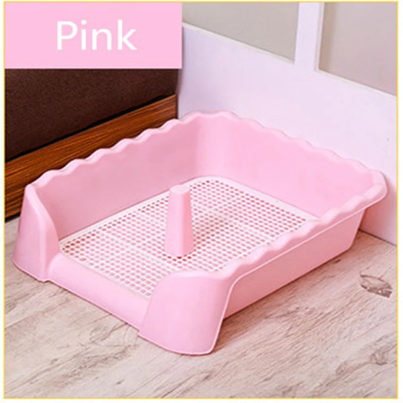 Маленькие собаки портативный Туалет Лоток для домашних животных сетка собак chien