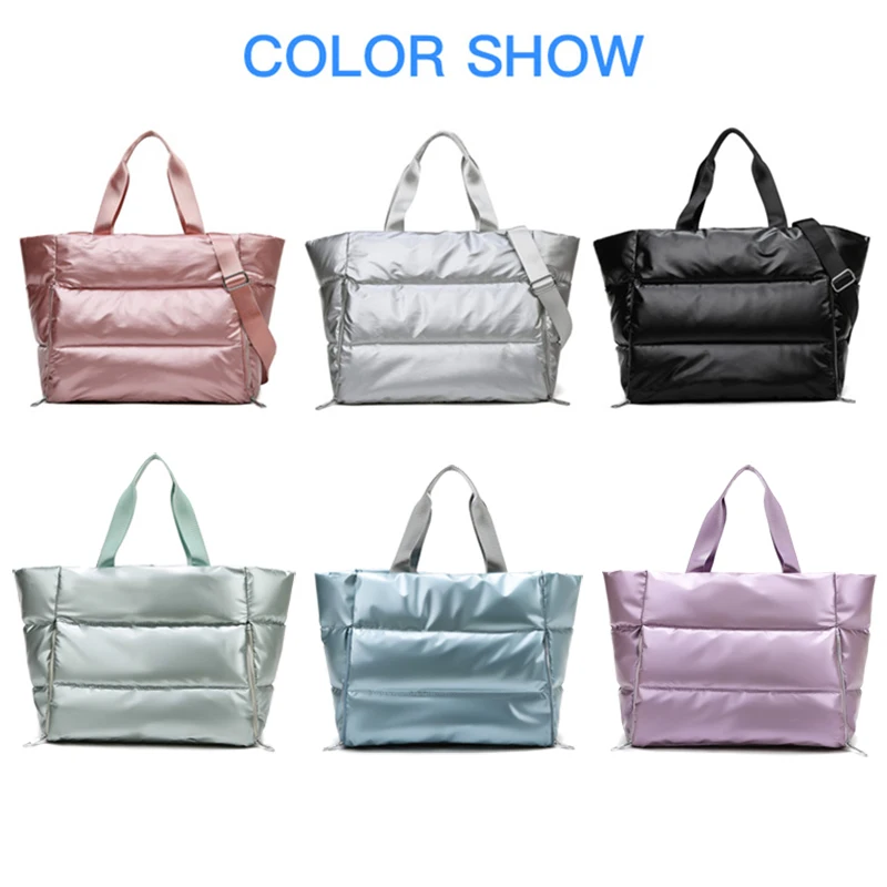 

Fashion Travel Bag Waterproof Sports Yoga Bag Female Gym Fitness Handbags And Purses Shoulder Bags For Women 2021 sac de voyage