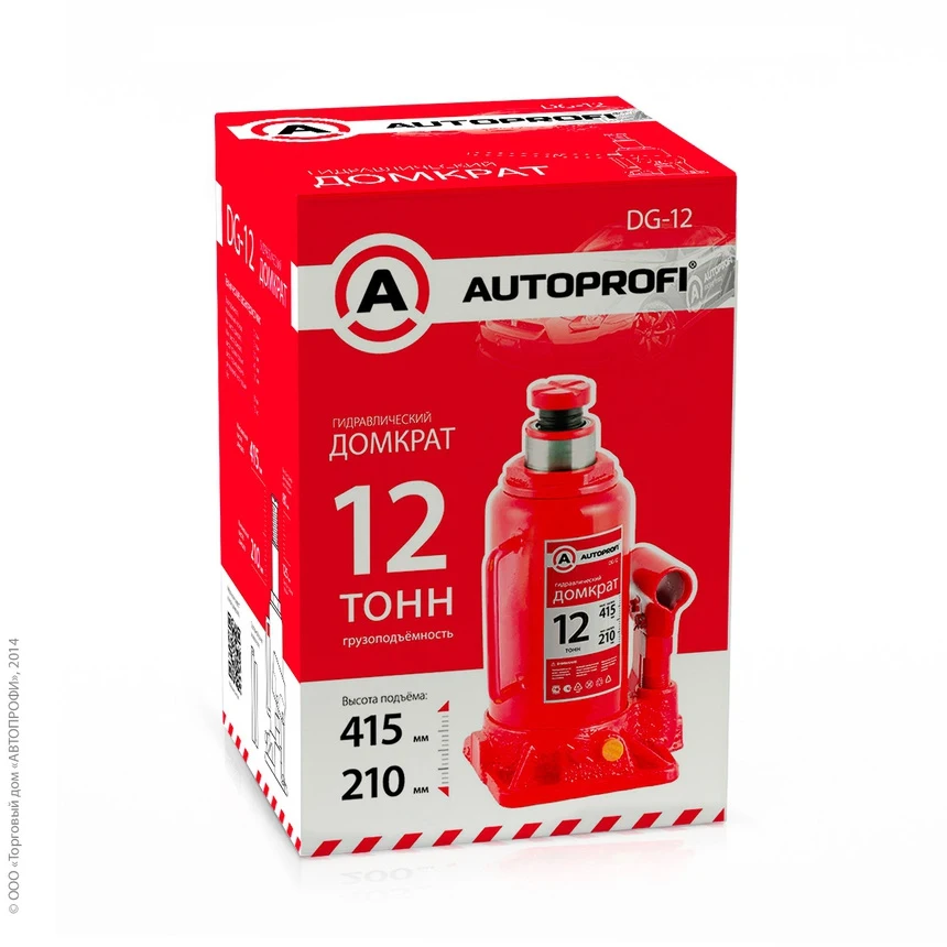 Домкрат гидравлический AUTOPROFI DG-12 |