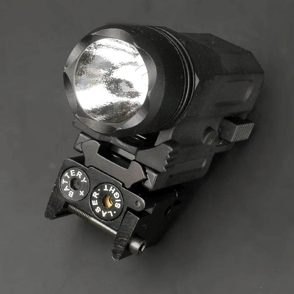 Красный точечный лазерный прицел тактический ручной фонарик для страйкбола