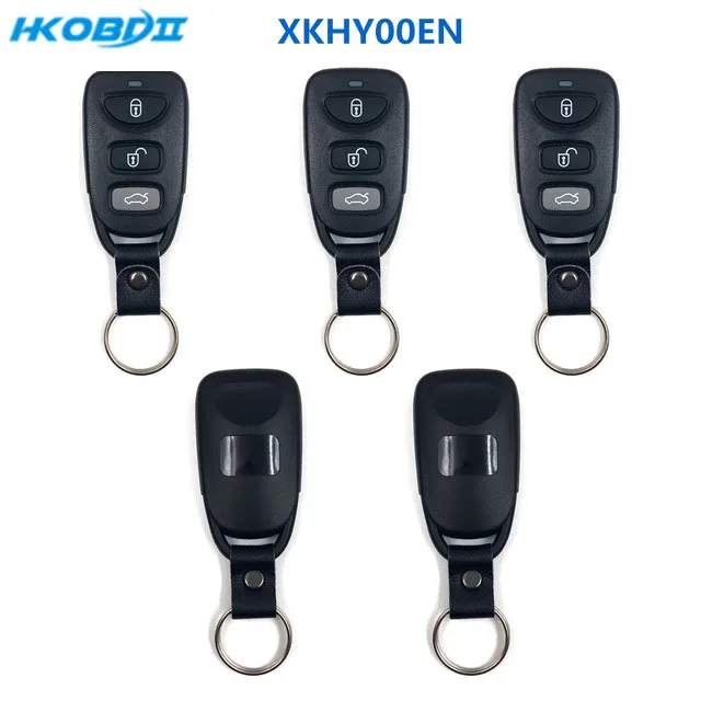 HKOBDII Xhorse VVDI провод XK XKHY01EN 3 кнопки Универсальный VVDI2 Автомобильный ключ