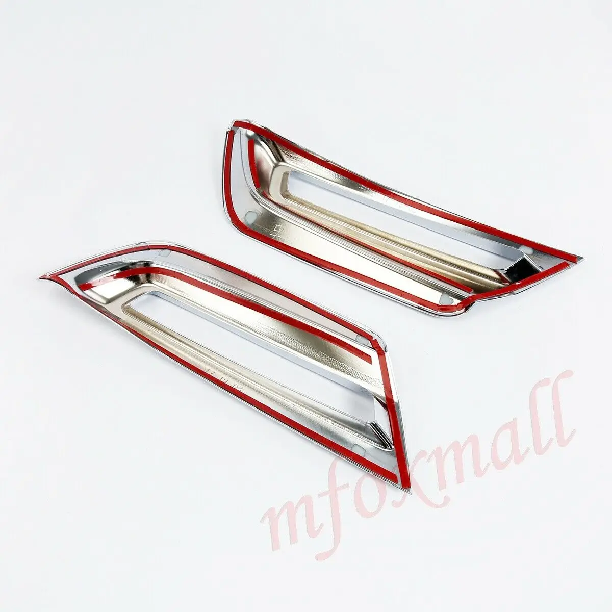 Пара хромисветильник передних противотуманных фар противотуманные фары крышка