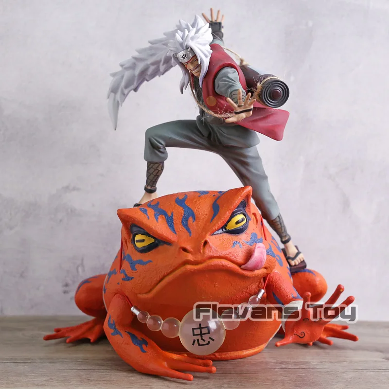 Наруто Shippuden Jiraiya Gama Sennin Gama Bunta GK Статуэтка игрушка Brinquedos Фигурки Коллекция Модель подарок