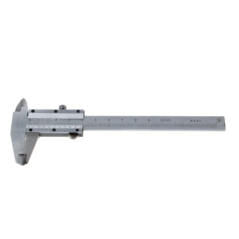 

P82C Mini Vernier Caliper 0-100mm Guage Pocket Stainless Steel Metric Machinist