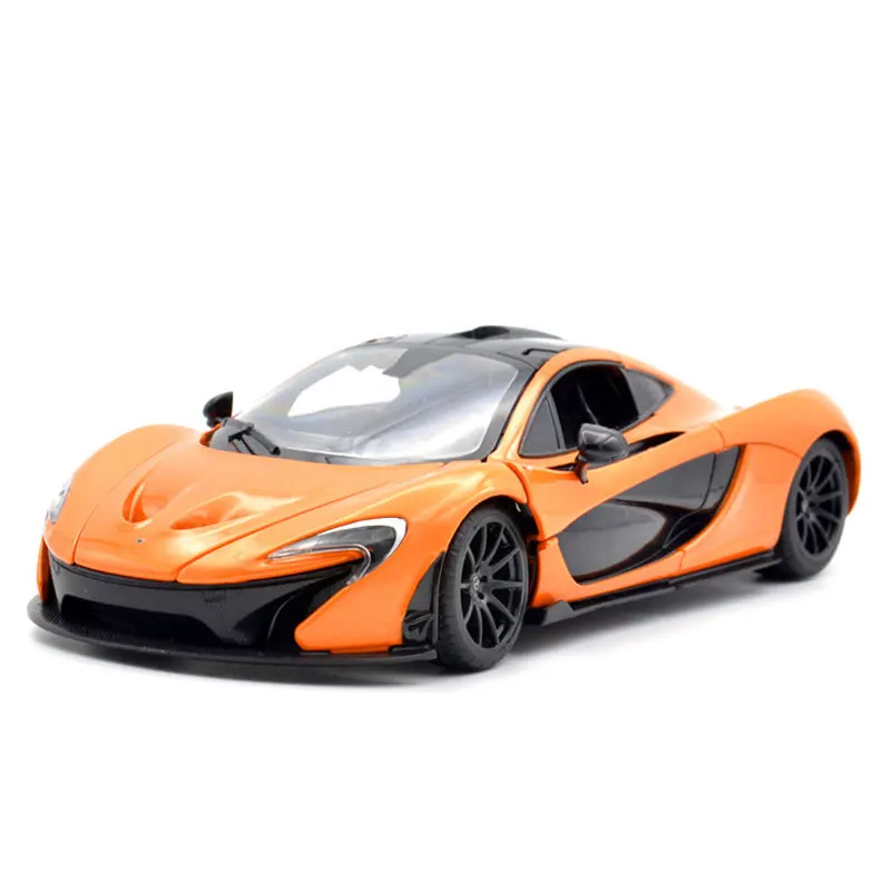 Orange Hommate моделирование 1:24 Масштаб Mclaren P1 модель автомобиля игрушка сплав Diecasts& игрушечный автомобиль модель 1/24 коллекционный подарок детские игрушки - Цвет: Orange
