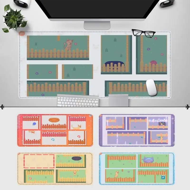 

Cute Romeow to the cracked Mars Mouse Pad PC Laptop Gamer Mousepad Anime Antislip Mat Keyboard Desk Mat For Overwatch/CS GO