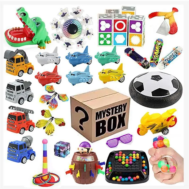 

12Pcs Myster Lucky Toy Surprise Box Sets Blind Box Toy Random Good Luck Mystery Gift for Kids Children Squeezing Fingertip Toy