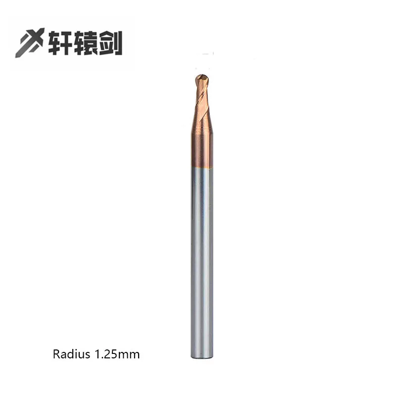 1 шт. мельницы для экстремальных погодных условий мм 2 3 4 5 6 флаута espial de CNC carburo cortador