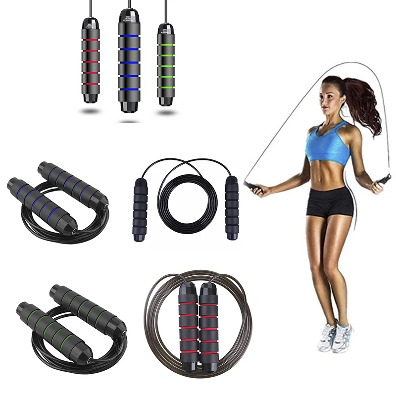 Скакалка без спутывания Регулируемая для прыжков скоростное оборудование