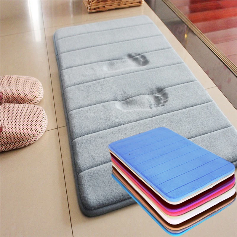 1 шт. коралловый флисовый коврик для ванной|Коврики ванной| |