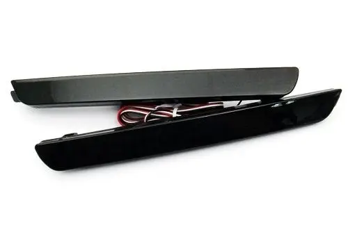 Для Mazda3 Axela 2004 2009 2005 2006 2007 2008 черный дымчатый отражатель линз бампера светодиодный