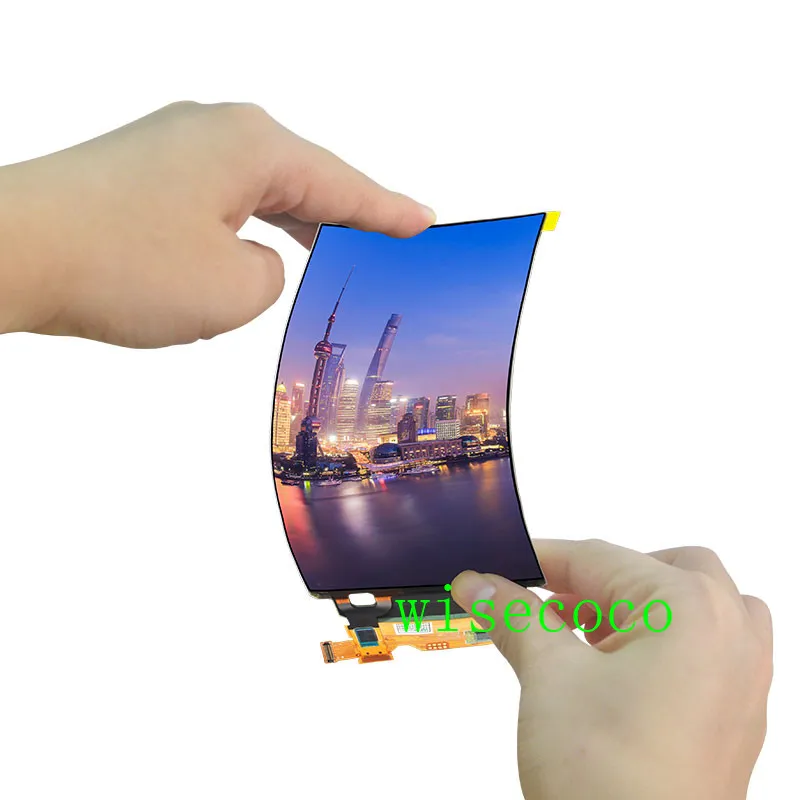 Тонкий гибкий OLED дисплей 5 дюйма 1440X2560 Amoled экран гибкая панель 2k дисплей|Экраны