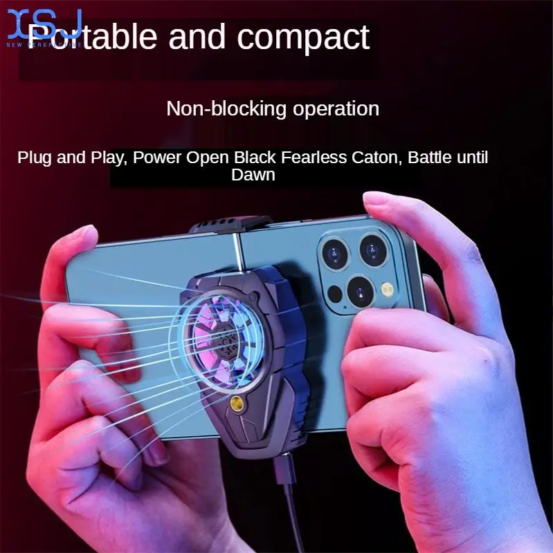 

New Mobile Phone Radiator K1 Semiconductor Refrigeration Chicken King Cooler Portable Vibrato Live Cooling Bracket