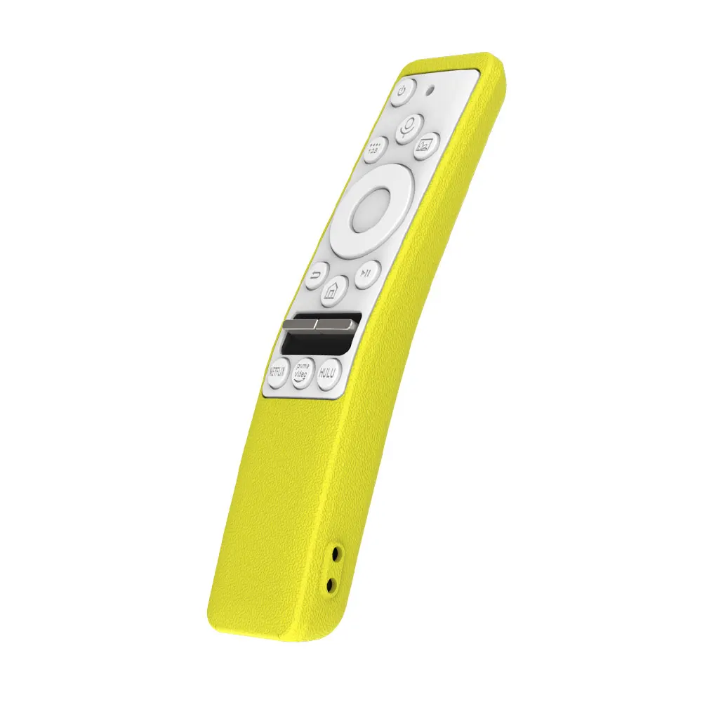 Yellow white SIKAI чехол для samsung RMCSPR1BP1/BN59-01312A противоударный полный защитный чехол UHD 4K Smart tv Bluetooth пульт дистанционного управления - Цвет: Yellow white