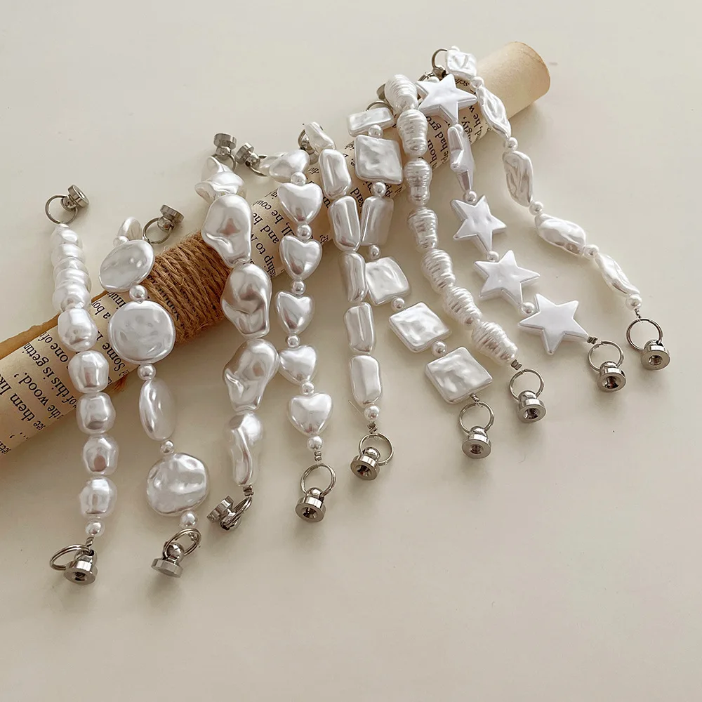 Корея INS искусственный жемчуг звезда квадратный нерегулярные круглая цепь