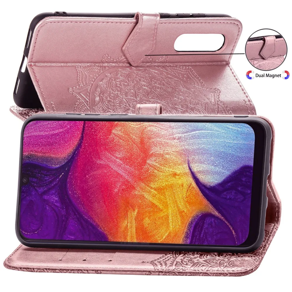 Для samsung Galaxy A50 A30 A51 A71 A20 A10 A40 A70 A30S A20E S11 S10 S9 S8 Plus кожаный чехол-книжка чехол крышка на samsung 50