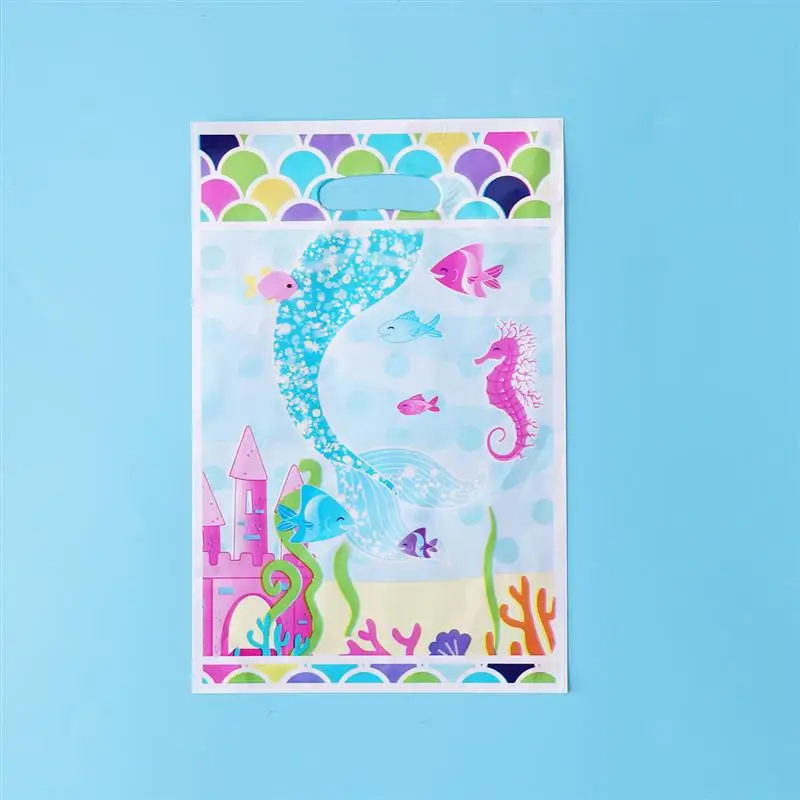 Упаковка из 20 подарочных пакетов милвечерние Мультяшные пластиковые сувениры с