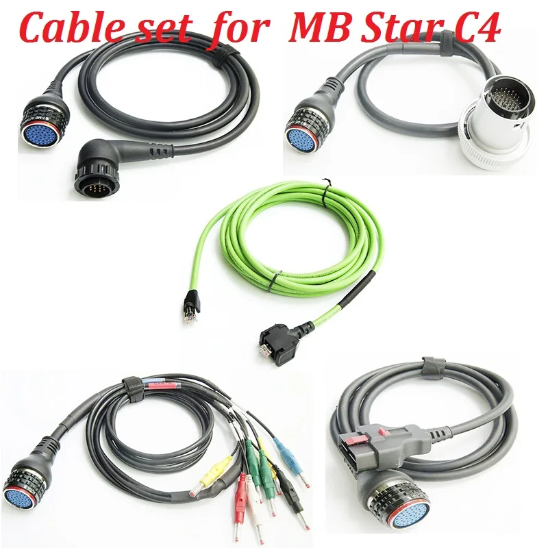 Кабель MB C4 OBD2 кабели 38PIN/14PIN/OBD 16PIN /LAN кабель высокого качества star C4/C5 автомобильный