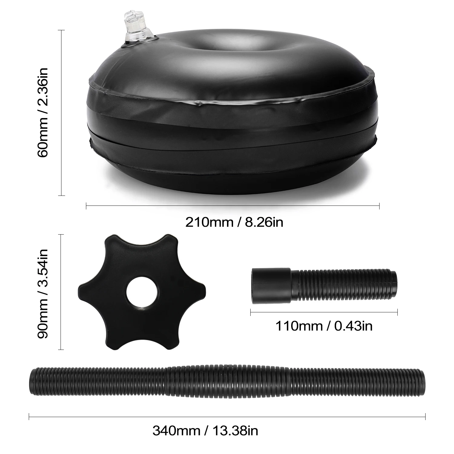 

Flexible Fitness Water-filled Dumbbell Heavey Weight Dumbbell Gym Home Exercise Equipment Bodybuilding Training Tool