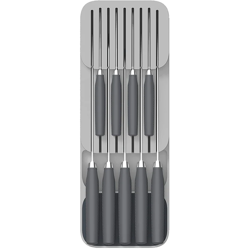 Kitchen Knife Blocks Drawer Store Organizer Tray For Knives Block Storage Stand Rack Holders | Дом и сад