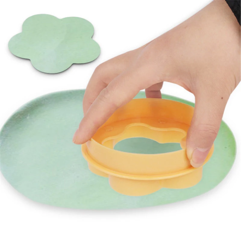 TTLIFE Plastic Pastry Tamper Tart Shell Molds Cutter Flower/Round Dough Cookie Set Cupcake Muffin Mold | Дом и сад