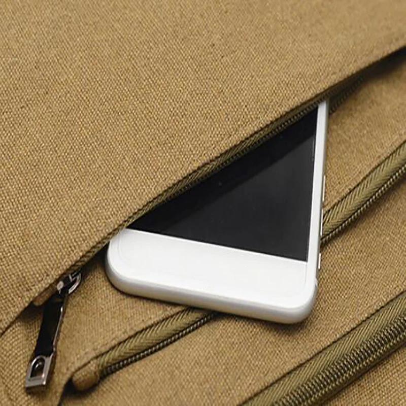 

New Arrive 2020 Fashion High Quality Male Casual Canvas Handbag Shoulder Messenger Bags