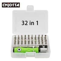 32 in 1 screwdriver set mini size 30 pcs bits kit phone repair precision hand tools
