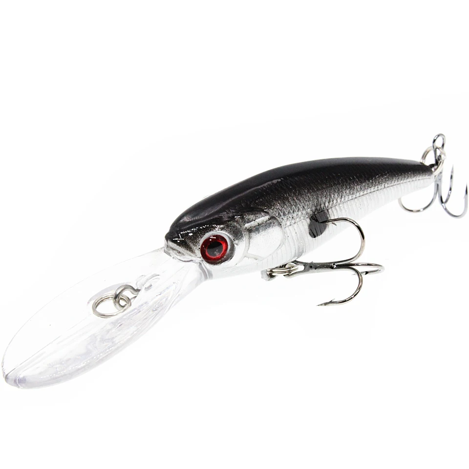 

1PCS Crankbait Minnow Fishing Lure Floating Hard Bait 95mm 7g Artificial Bait Fishing Wobblers Swimming Carp Fishing Tackle